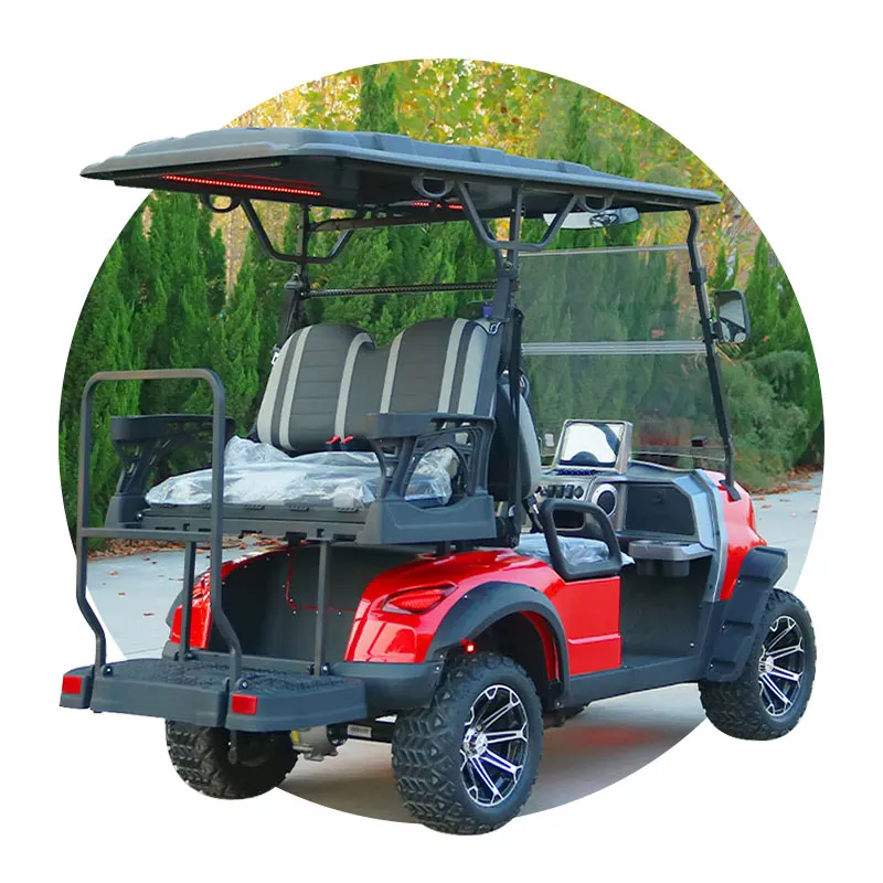 Heckklappentasche für Golfwagen – Verfügt über ein Pop-up-Überdachung und Teamfarben