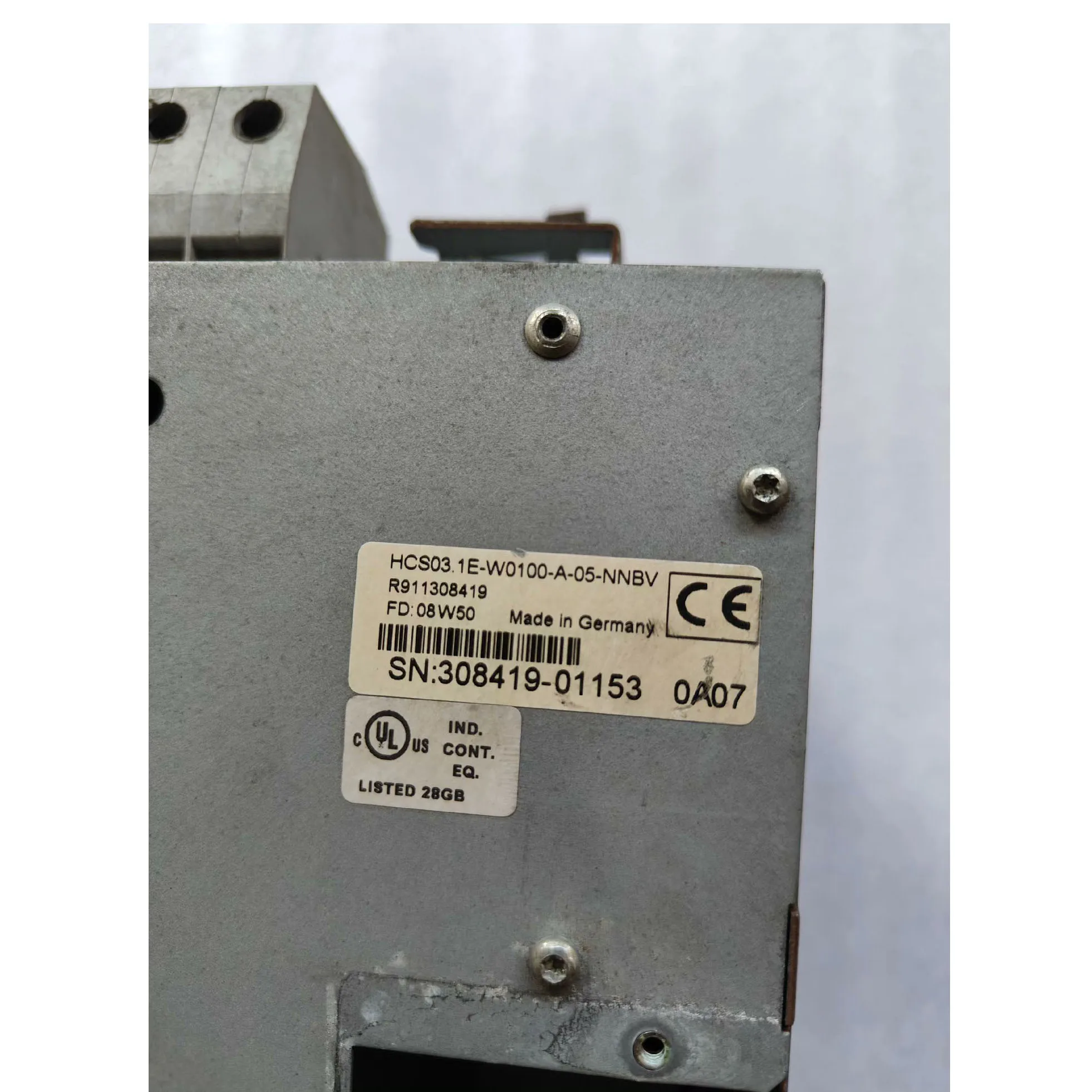 HCS03.1E-W0100-A-05-NNBV R911308419 Servo Drive Com garantia