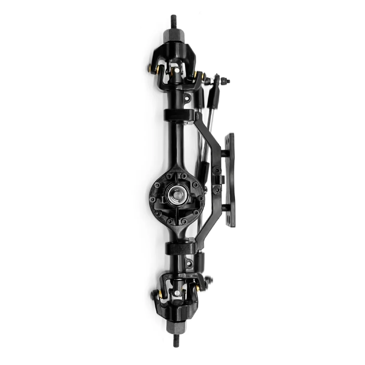 FBIL-Asse anteriore completo in metallo per 1/10 RC Crawler Yotaii Yota 2Generation D90 2Generation RC Pezzi di ricambio Nero