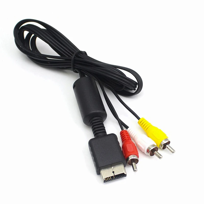 Multi Component Games Audio Video AV Cable to RCA for SONY PS2 PS3 PlayStation SYSTEM Cable Console TV Game Computer Accessories