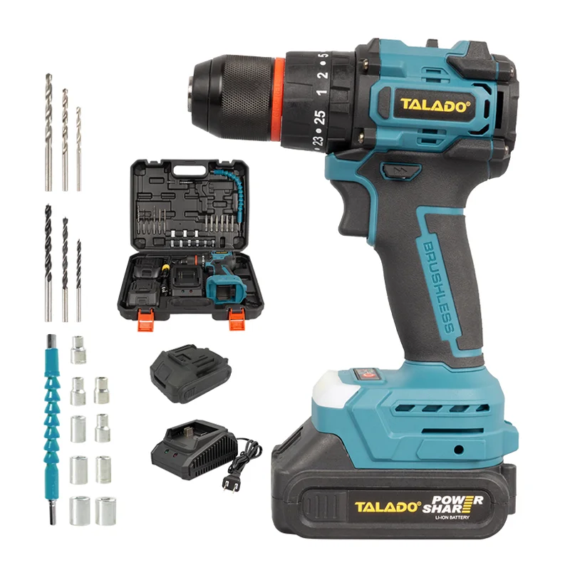 

Multi-Function Portable 21V Lithium Electric Impact Cordless Power Drill With Cheap Price OEM Supported Hand Tools