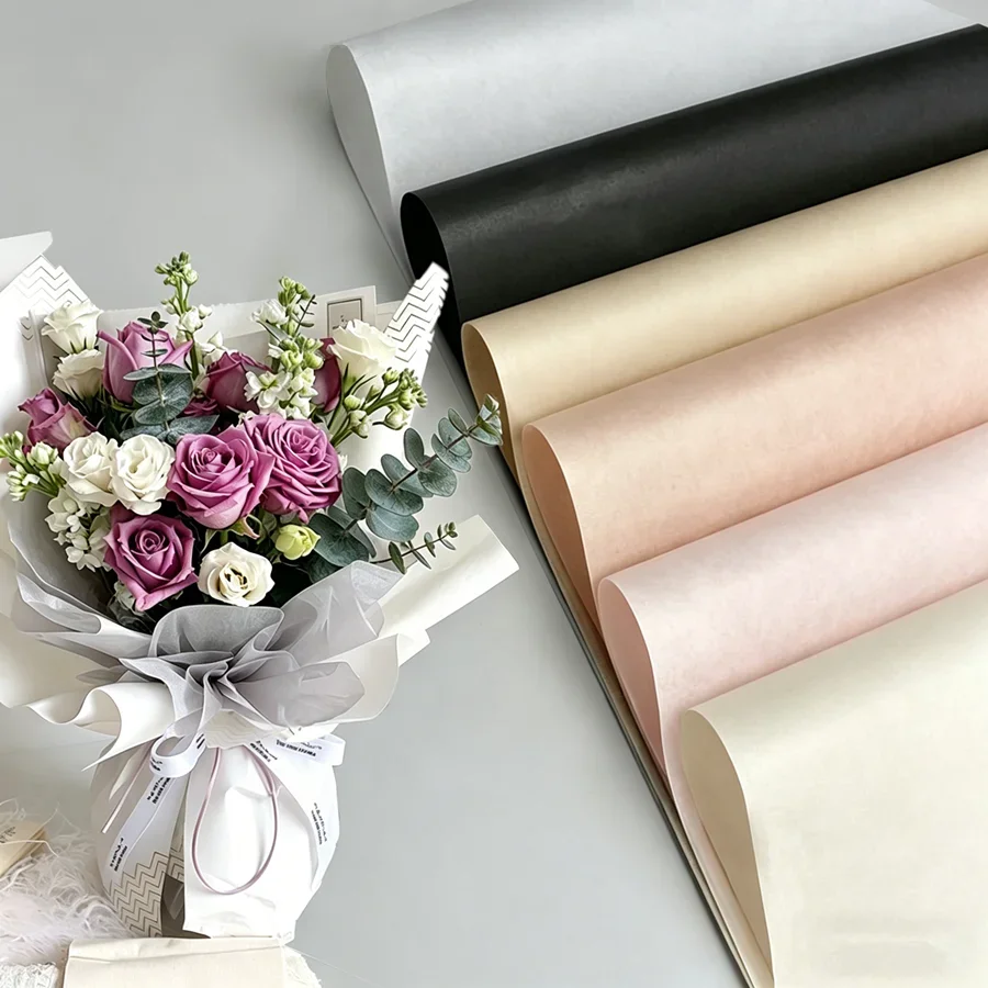 36 Stück Einfarbiges Seidenpapier Blumenstrauß Verpackungspapier Floristik Hochzeit Party Geburtstag Geschenke Verpackung Deko DIY Bastelpapier
