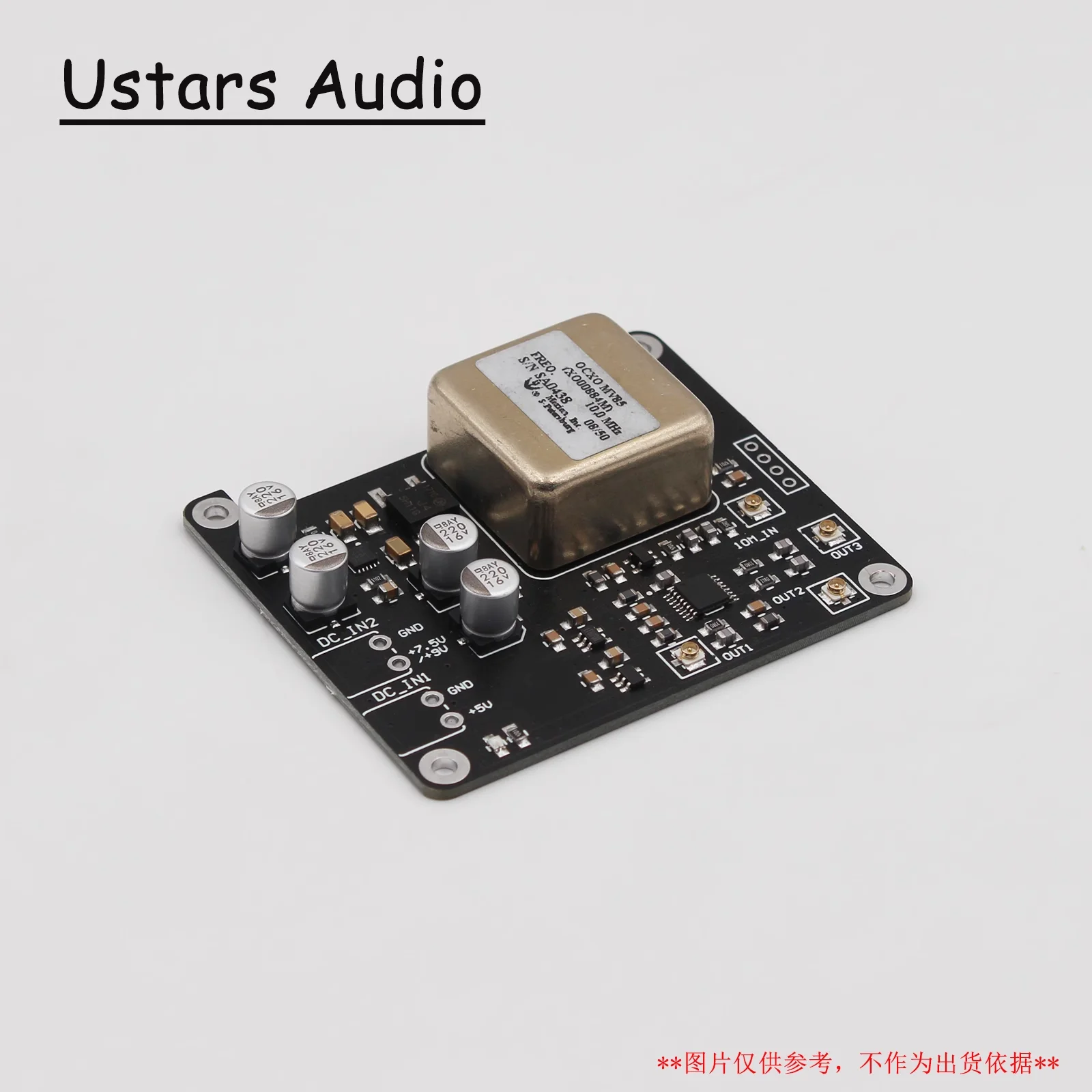 Ustars Audio Raspberry Pi 4B modified crystal oscillator clock board OCXO constant temperature crystal oscillator upgraded cryst