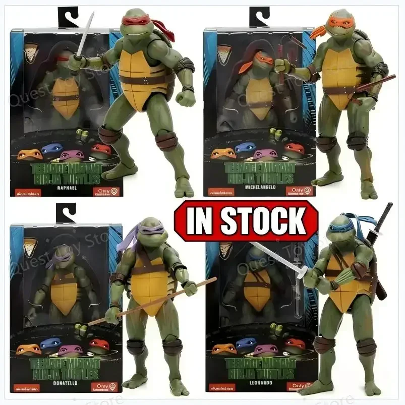 

Фигурка Черепашек-ниндзя Teenage Mutant Ninja Turtles, коллекционная модель из фильма, подвижная, аниме-фигурка, игрушка-кукла, подарок, В НАЛИЧИИ