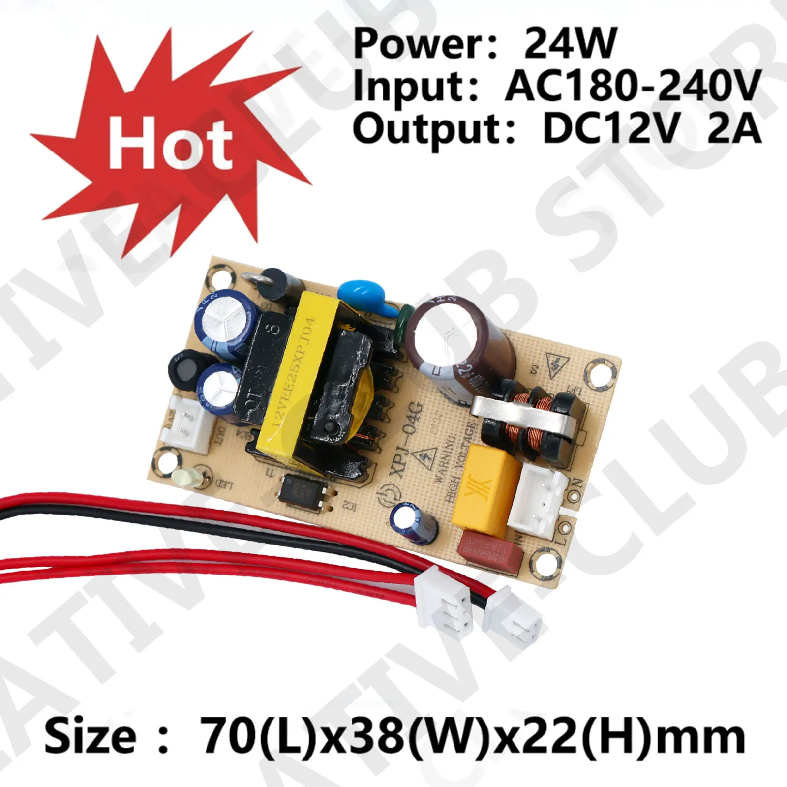 LED Driver 220 to 12V 1A 2A 3A 5V 2A 24V 32V LED adapter Power Supply Power converter Light Transformers For LED Strip Lights