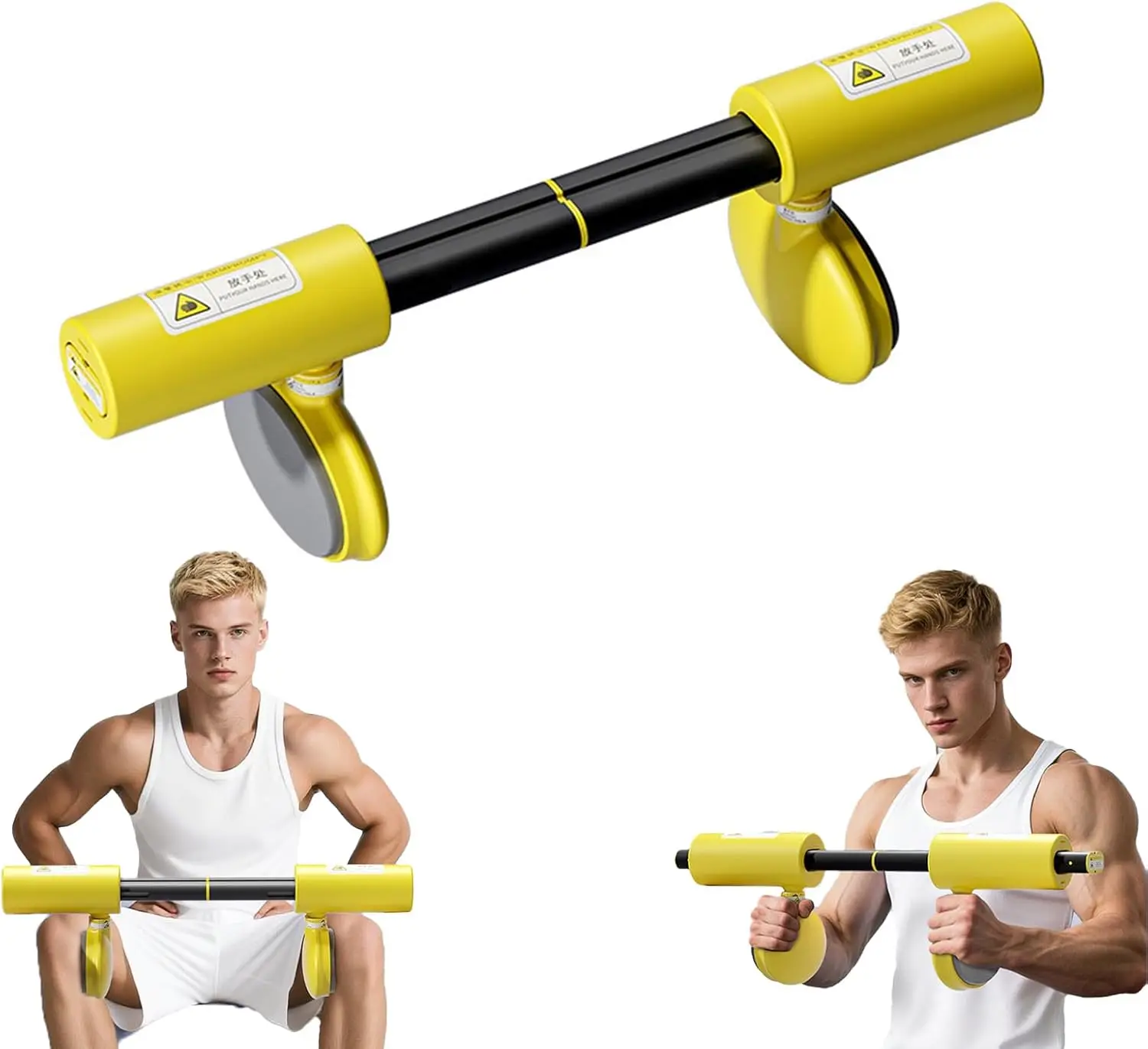 

2in1Pelvic Floor Trainer Thigh Fitness Exerciser Leg Arm Trainer Postpartum Recovery Leg Training Arm Strength Trainer Equipment