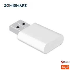 L'amplificatore di segnale USB Wireless Zigbee funziona con Tuya Zigbee Hub Smart Life APP Control ripetitore Zigbee USB espandi il segnale Zigbee