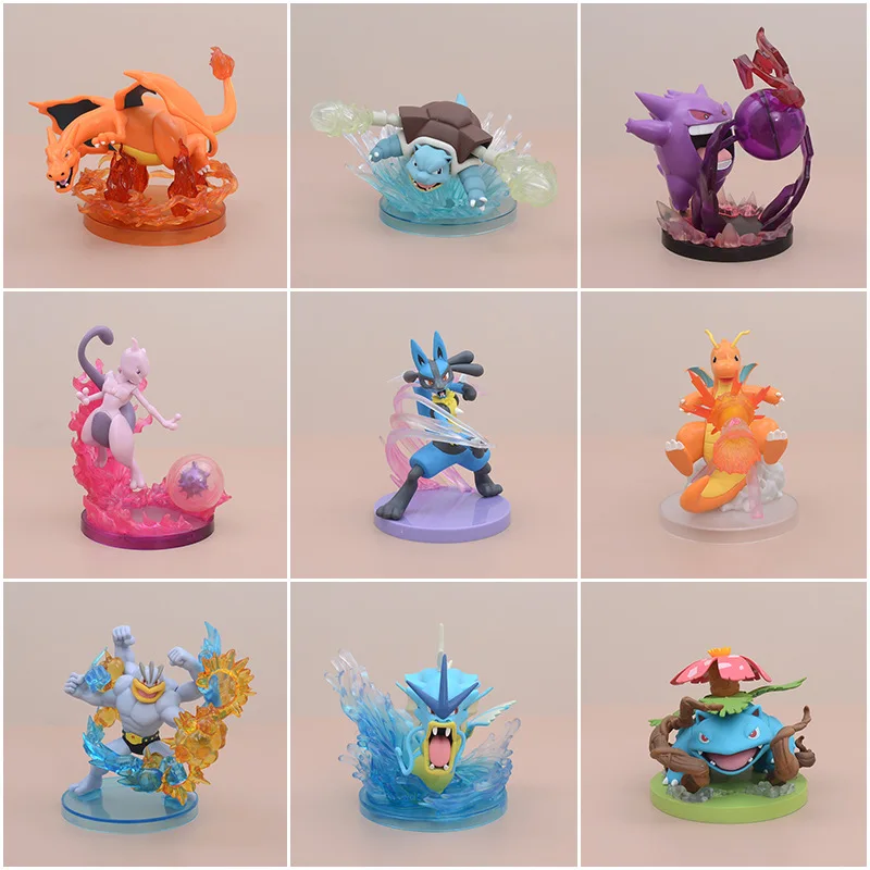 pokemon-anime-character-moves-gallery-ornaments-cartoon-scene-decoration-figures-children's-toy-statue-model-birthday-gift