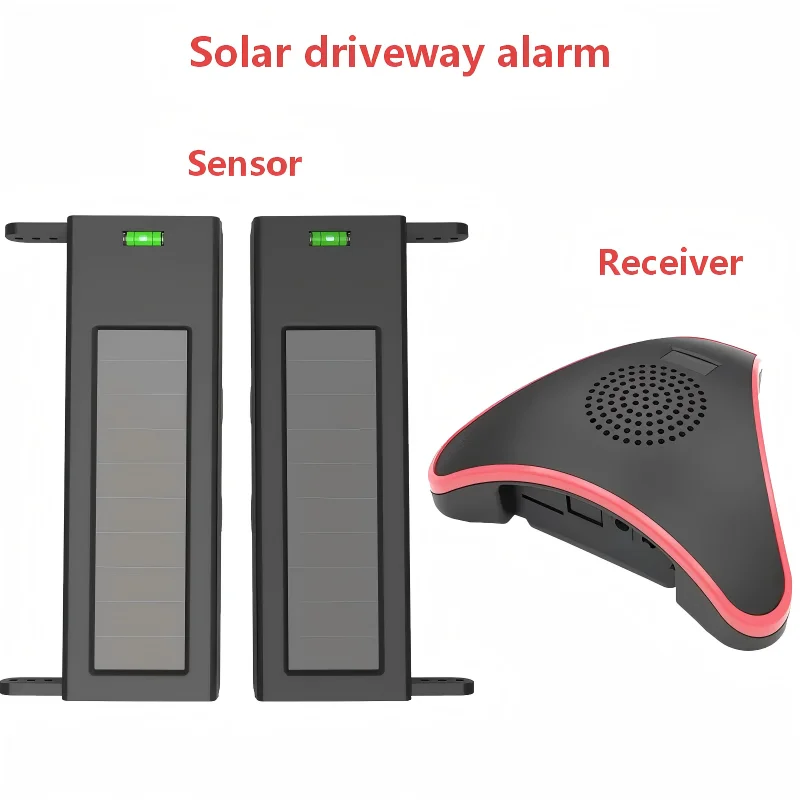 DIY Home Security Alert System – Solar Beam Sensor with 400m Wireless and 60m Detection Range