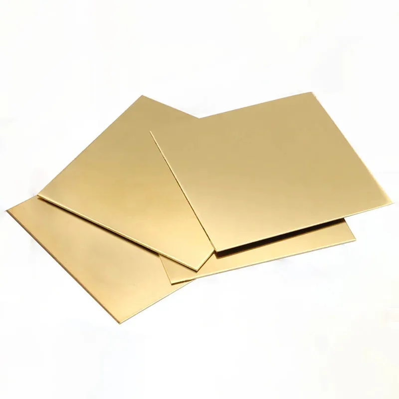 

1.5-6mm H62 Brass Plate Laser Cut CNC Fabrication Sheet 10x10 50x50 100x100 200x200 300x400mm DIY Model Making