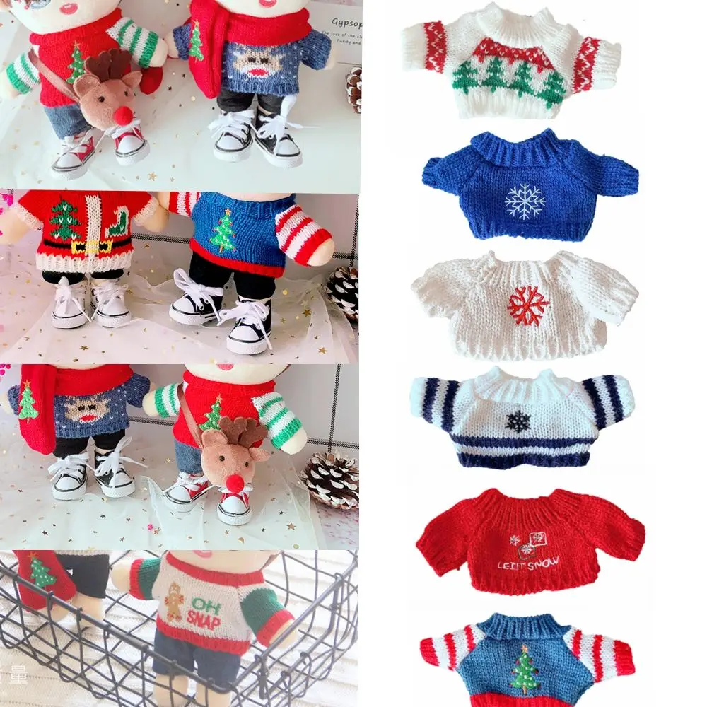 Handmade DIY Toy Makeup Party Doll Wear Doll Clothing Mini Sweater