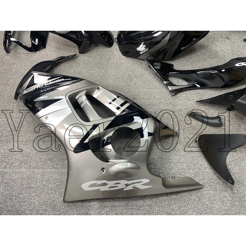 Motorcycle Fairing Kit ABS Plastic Body Cowl Full Bodykit Black Accessories For Honda CBR600 CBR 600 F3 1997 1998