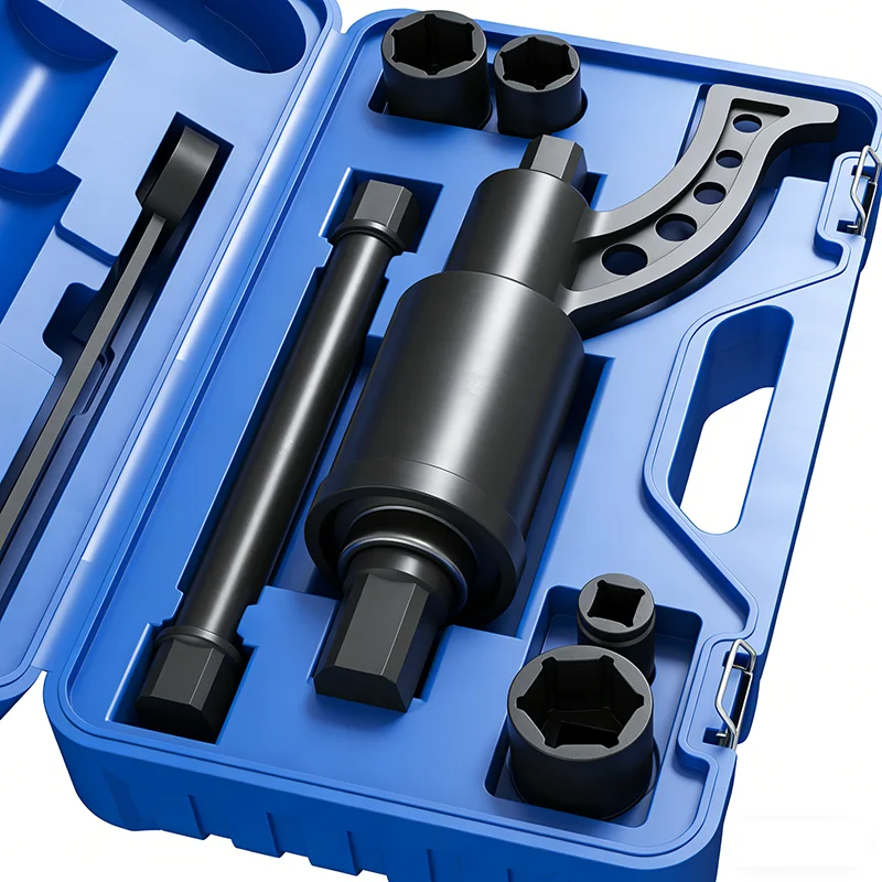 

Heavy Duty 4800NM Torque Multiplier Wrench 1:64 Ratio with 4 Sockets Storage Case for Truck RV SUV Car Lug Nut Removal