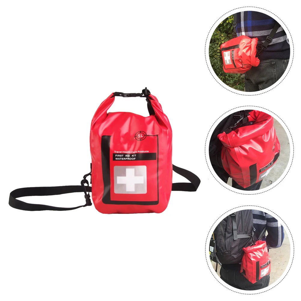 

5L Waterproof Dry Bag Portable Medical Bag Emergency Kits Empty Travel Kayak Floating Outdoor Sports Rafting First Aid Supplies