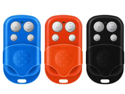 433MHZ Universal Garage Door Opener Remote Control 433MHZ Clone Learning Rolling Code Duplicator For Gate Garage Door