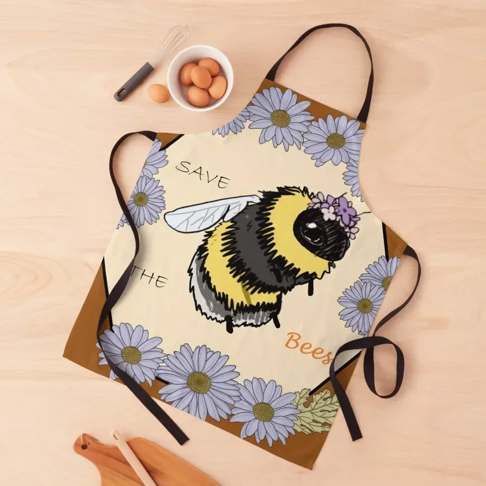 

Фартук We Need Bees, водонепроницаемый кухонный женский профессиональный кухонный женский фартук