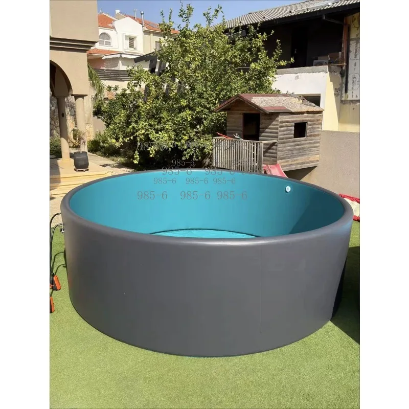 Oversized Inflatable Above Ground Pool, Portable Outdoor Adult Swimming Pool for Backyard Entertainment
