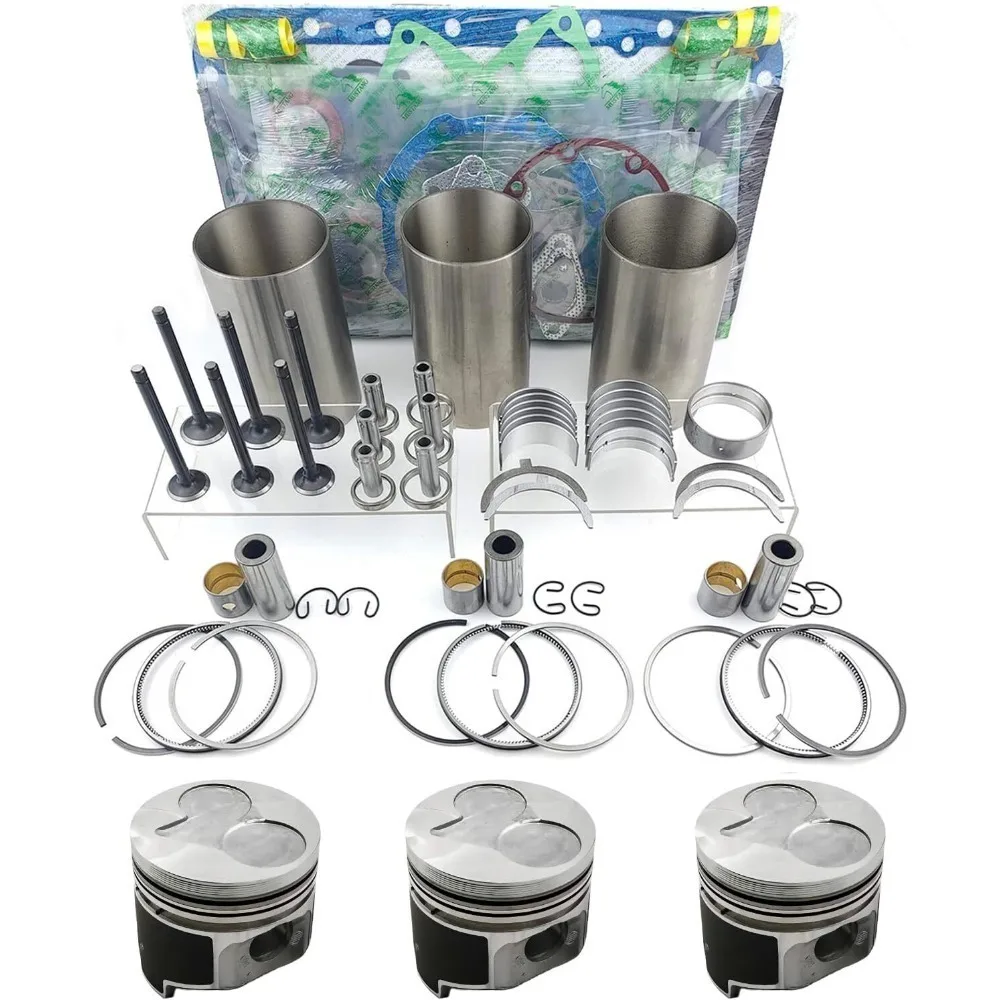 D1302 D1302A Overhaul Rebuild Kit for Kubota Engine Part Gasket Bearing Ring Set