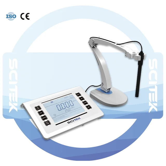 EC600L Benchtop Conductivity Meter with Multi-Reading Capability 0.5% FS Accuracy 1000 Groups Data Storage
