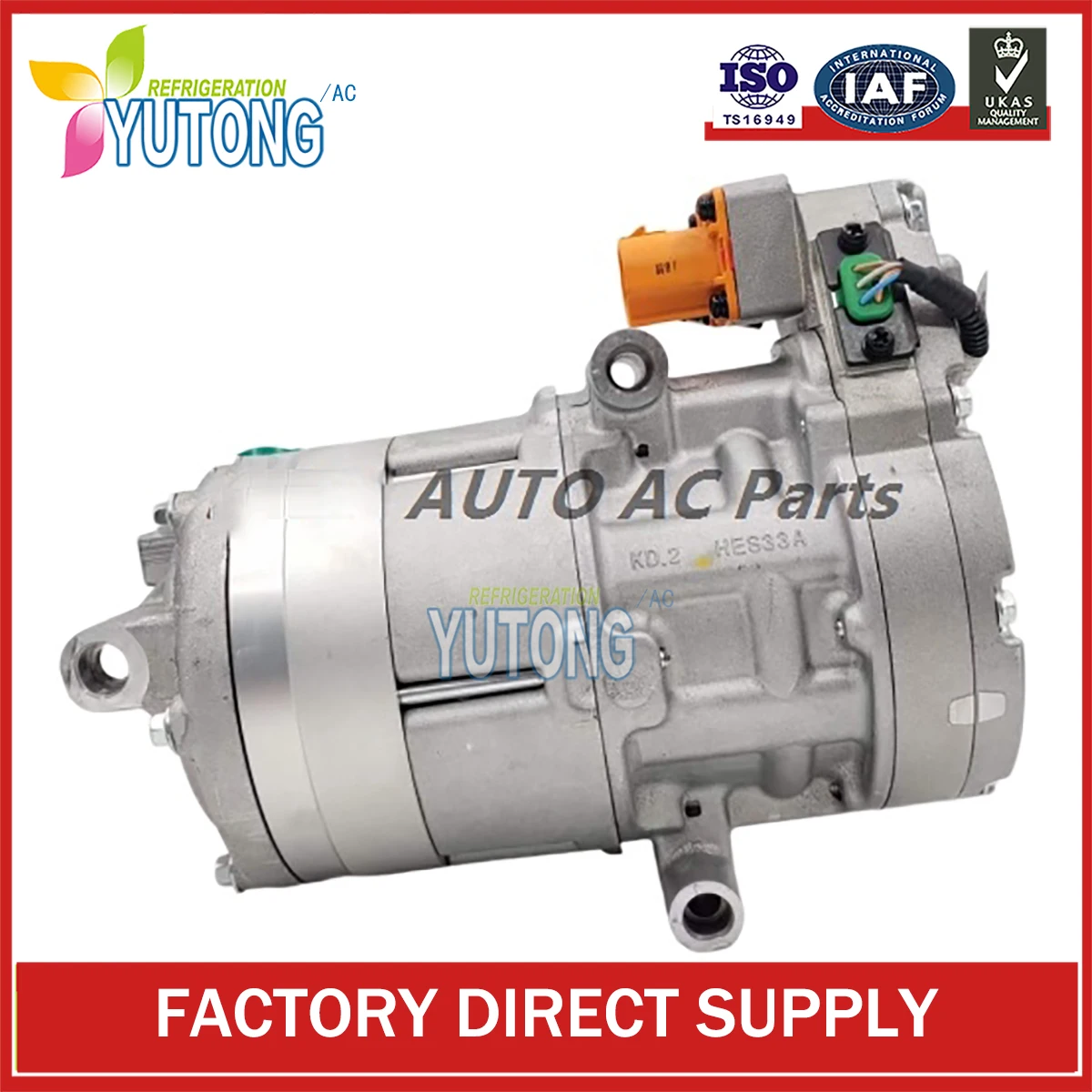 

Air Conditioning Electric Compressor for Xiaopeng P7 8110006ED1100076 3km03470 20190221106 Hes33