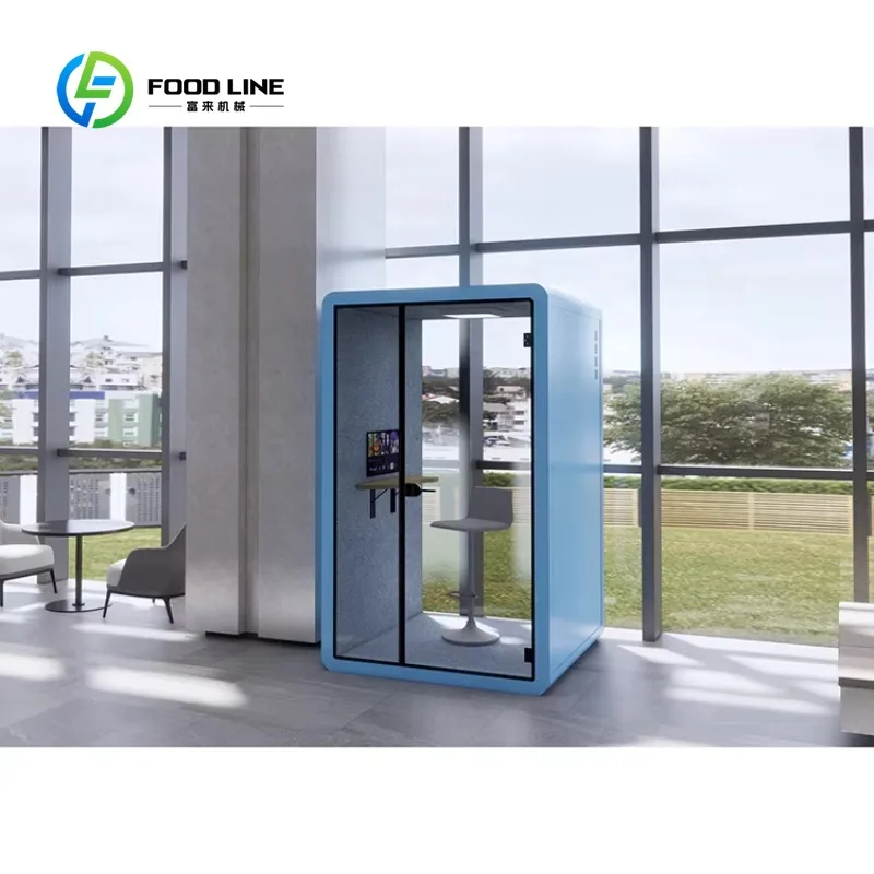 Customized Quiet Pod Acoustic Booth Soundproof Room Ideal for Home Office Personal Use High Quality