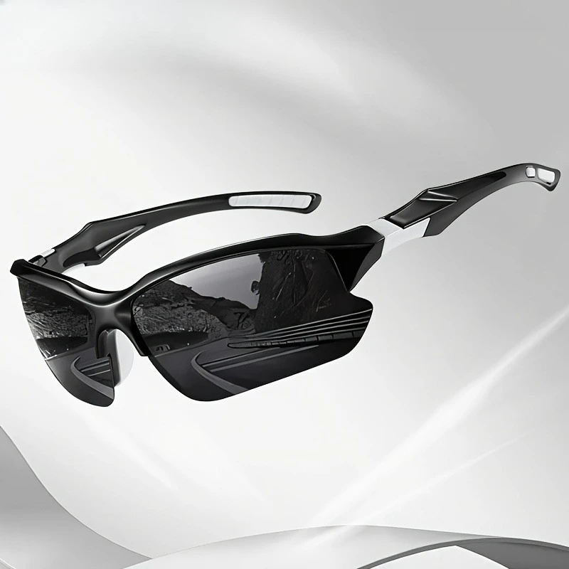 Modische Retro Unisex Sportsonnenbrille, Klassischer Retro-Stil, Fahr- und Sportbrille mit Doppelfunktion