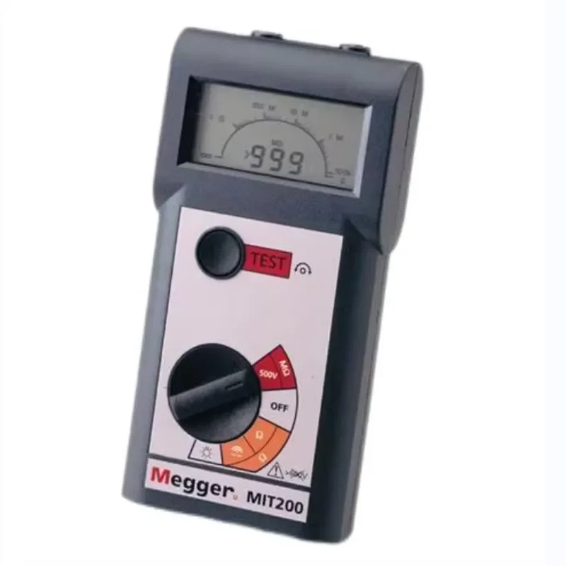 For MIT200 Pocket-Sized Insulation and Continuity Testers with 1000V-15kV for Voltage Range and 1-Year Warranty