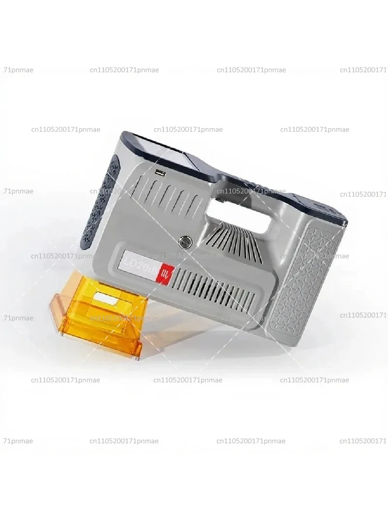 Portable Mini Fiber Laser Marking Machine for Metal, Hard Plastic, Rubber Tire Engraving, Handheld Outdoor Use