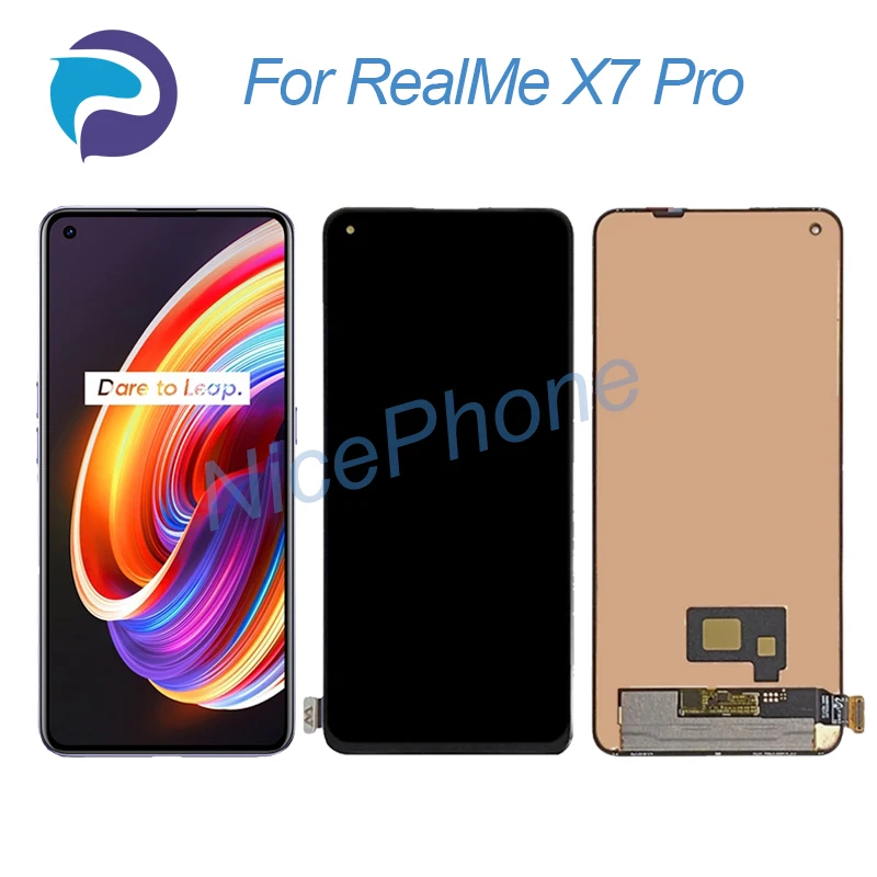 

for RealMe X7 Pro LCD Display Touch Screen Digitizer Assembly Replacement 6.55" RMX2121, RMX2111 X7 Pro Screen Display LCD