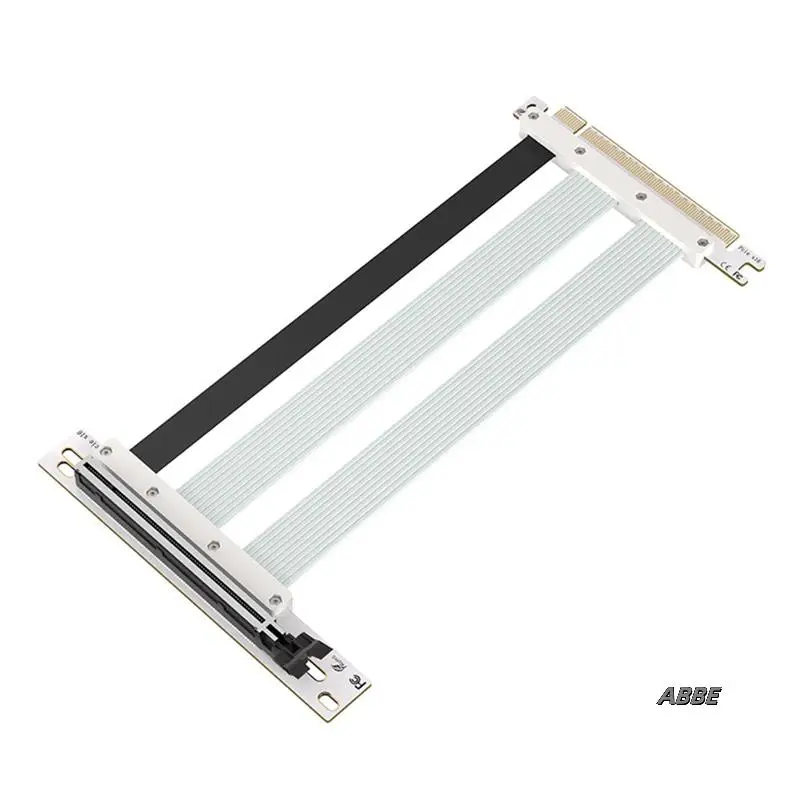PCIE 5.0 Extension Cable Video Card Extension Cable 90° Mounting GPU Extension Cord