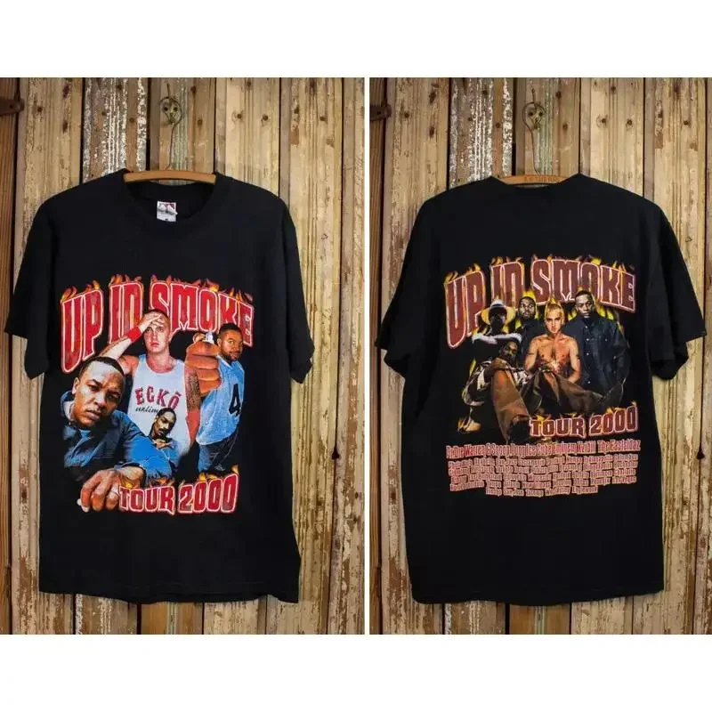 Vintage Up In Smoke Tour Rap Tee 2000 Black