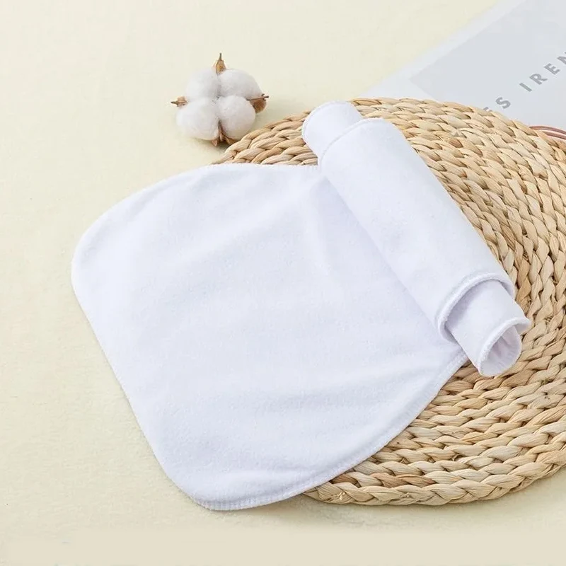 5pcs Cotton ABDL Adult Baby Cloth Diaper Washable Inserts Boosters Liners Soft Skin Friendly Breathable DDLG Nappies Reusable