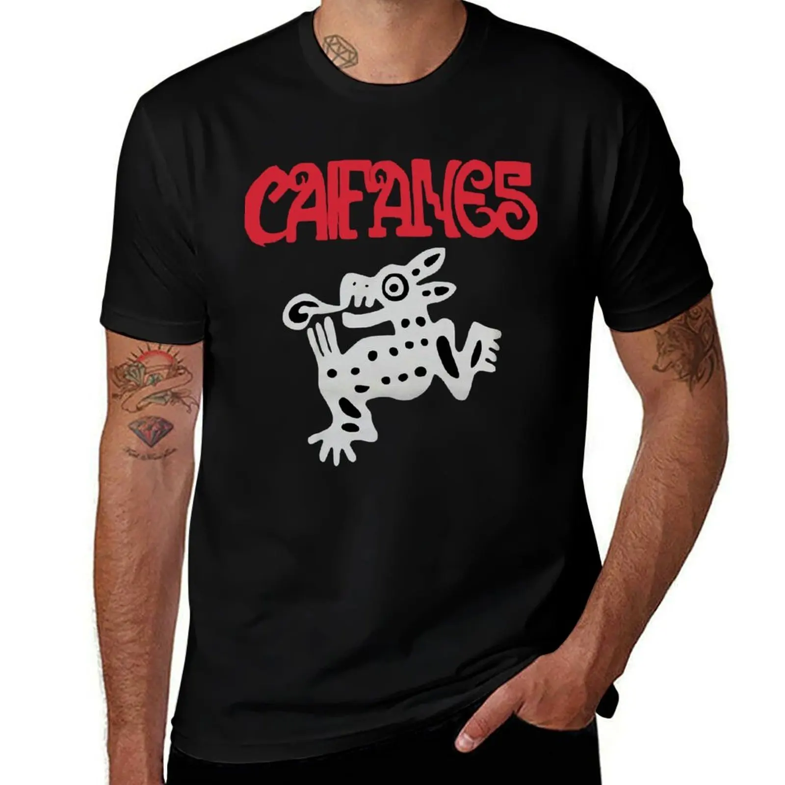 

Caifanes Music Band Logo T-Shirt Daily Wear Print T-Shirt