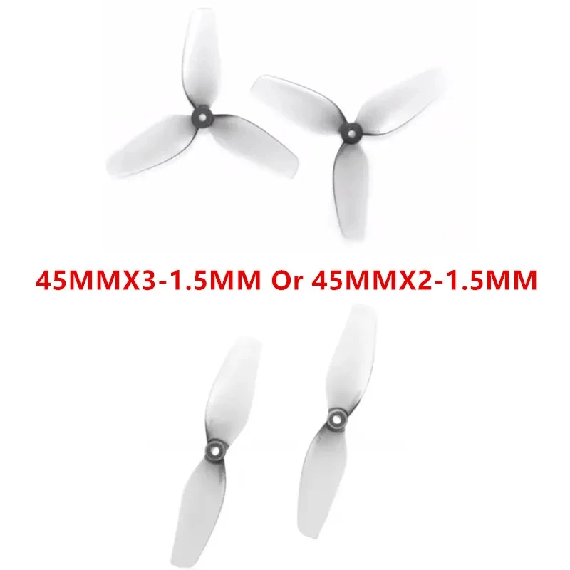 

HQProp 45MMX2 2blade Or 45MMX3 3blade Prop 45MM Propeller For Micro Whoop FPV Racing Drone Parts