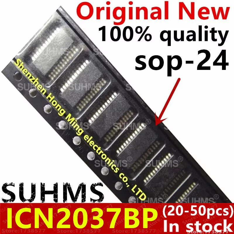 (20-50piece)100% New ICN2037BP sop-24