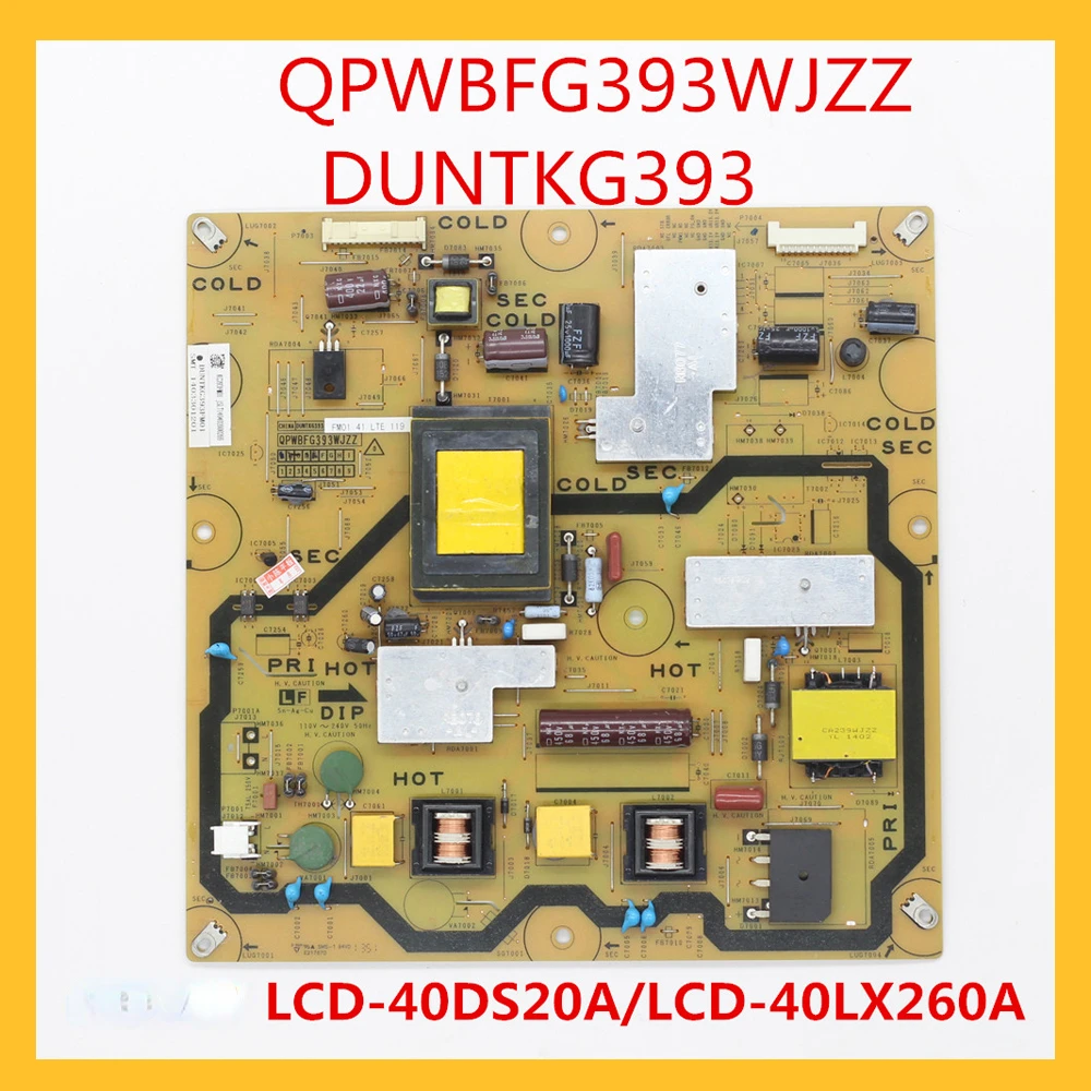 

QPWBFG393WJZZ DUNTKG393 for TV LCD-40DS20A LCD-40LX260A Power Board for TV Power Supply Board Accessories QPWBF DUNTK