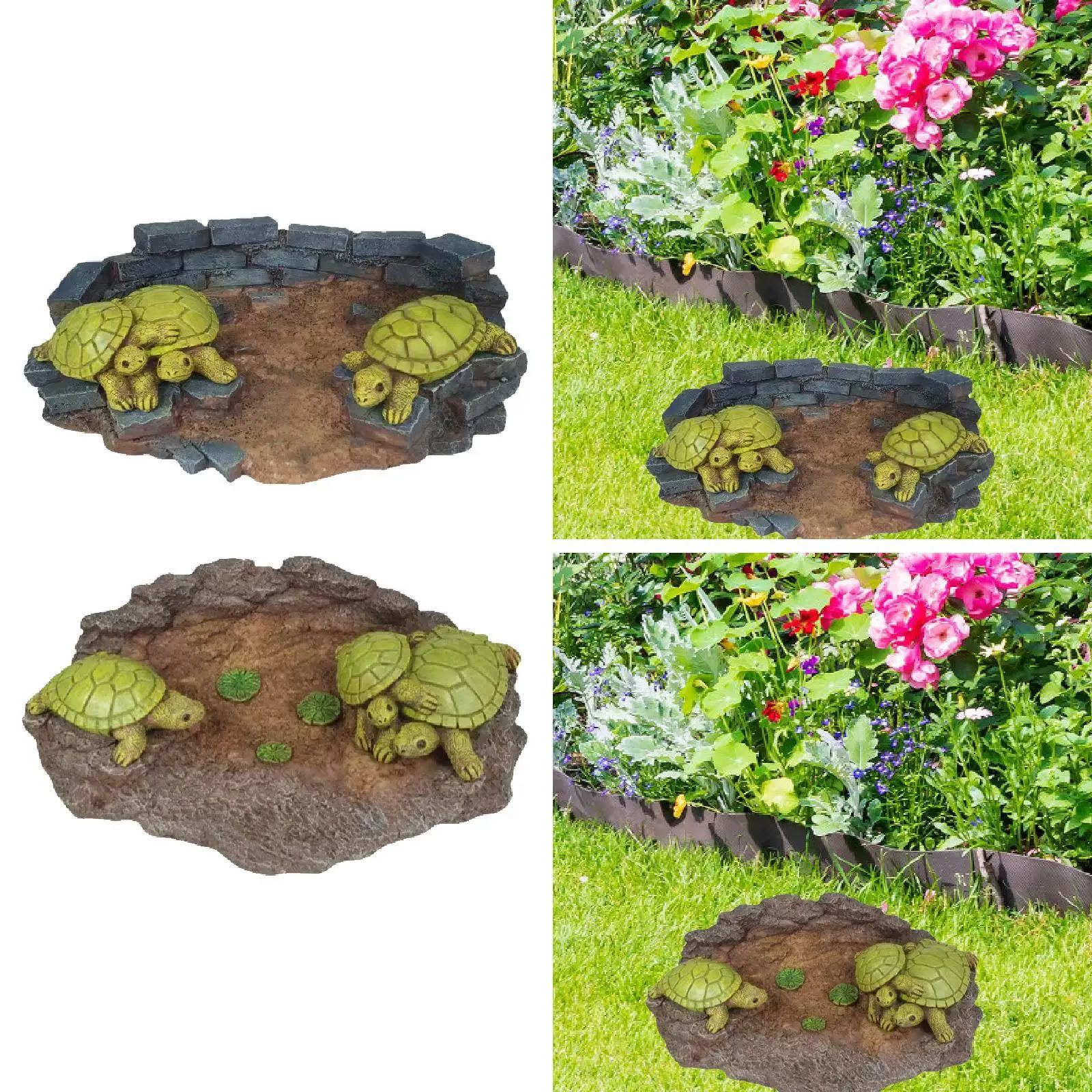 

Turtle Splash Block Yard for Rainwater Drainage Functional Gutter Downspout
