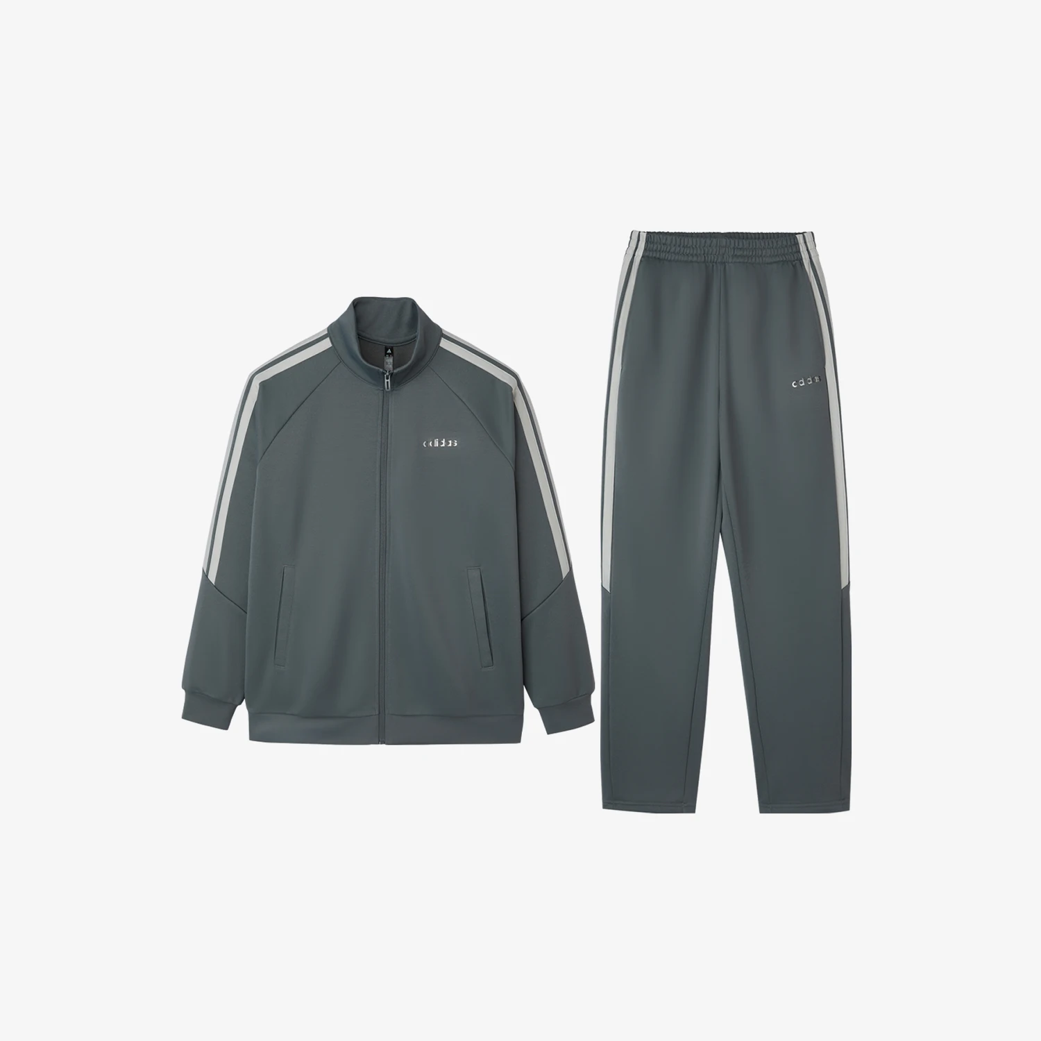 Adidas genuine M Q3 Tracksuit men's stand up collar long sleeved set KG8952