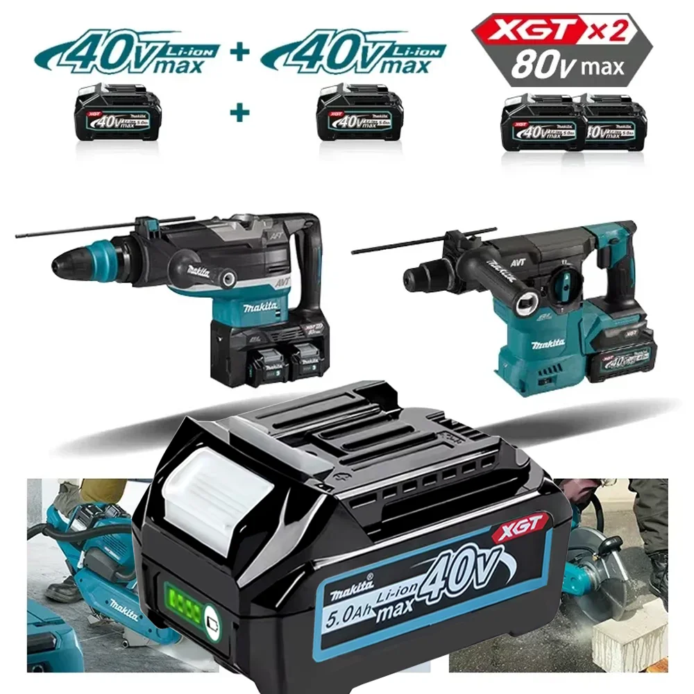 BL4025, BL4040,BL4020 BL4050 screwdriver cutting machine rechargeable lithium-ion battery 100%Original Makita  4.0Ah 5.0AH, 40V - Image 2