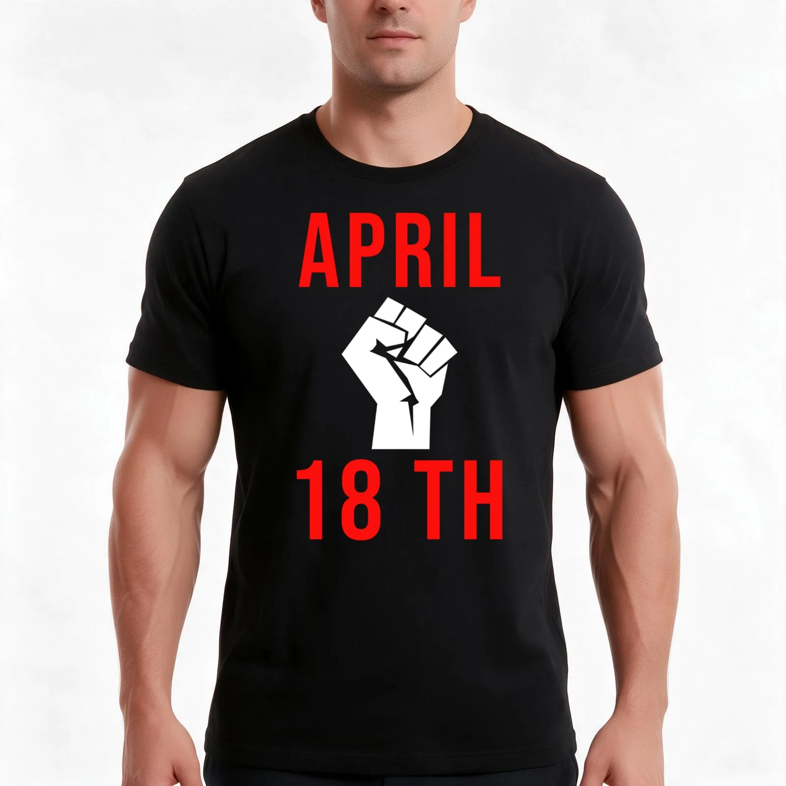 Jim Jefferies April 18 th T-Shirt, Summer Casual Cotton Tee, Oversized Streetwear Tops, Vintage Graphic Print, Unisex Men Women
