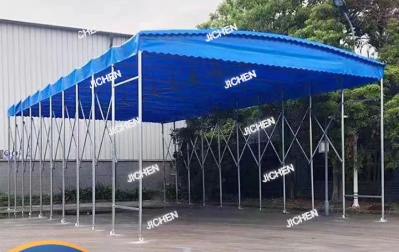 

Индивидуальный мобильный двухтактный выдвижной тент для гаража, палатки для ночного рынка, тент для склада, навеса на открытом воздухе