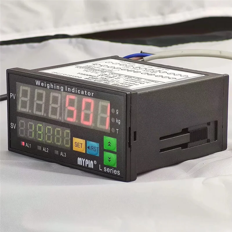 LH86-RRRRD Digital Weighing Controller Meter บรรจุเครื่องมือควบคุมจอแสดงผล LED Controller 1-4 โหลดเซลล์