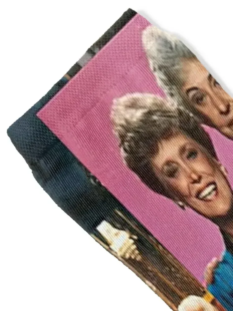 The Golden Girls Photo Collage Socks Wholesale shoes Men's Socks Women's