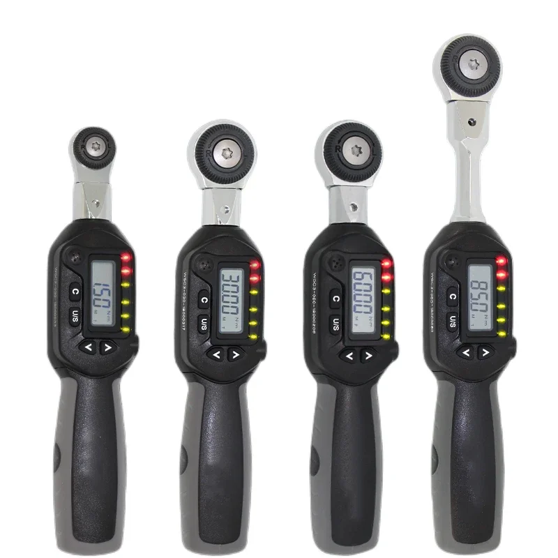 

Digital display torque wrench electronic high precision replaceable movable open oral kg adjustable