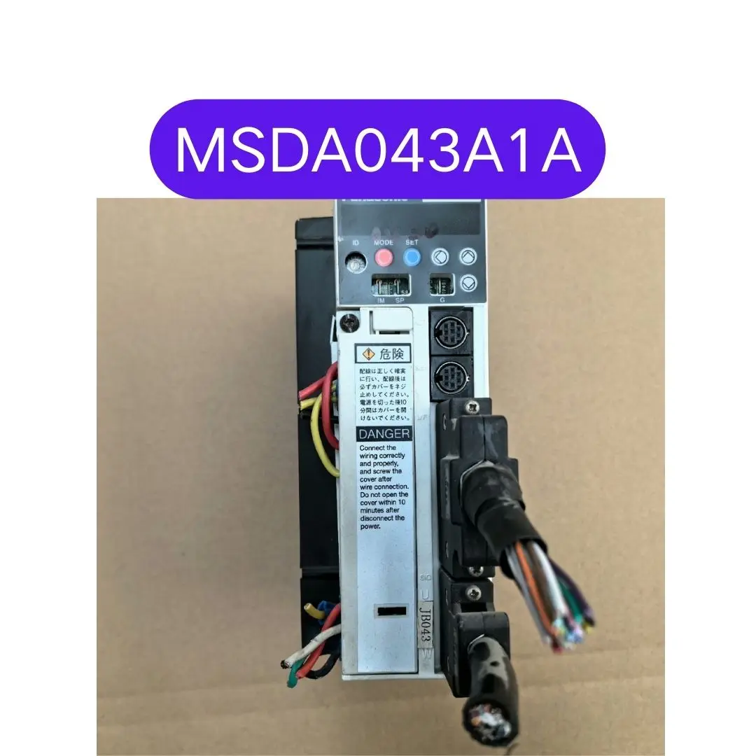 

Used MSDA043A1A servo driver A3 400W Test OK Fast Shipping