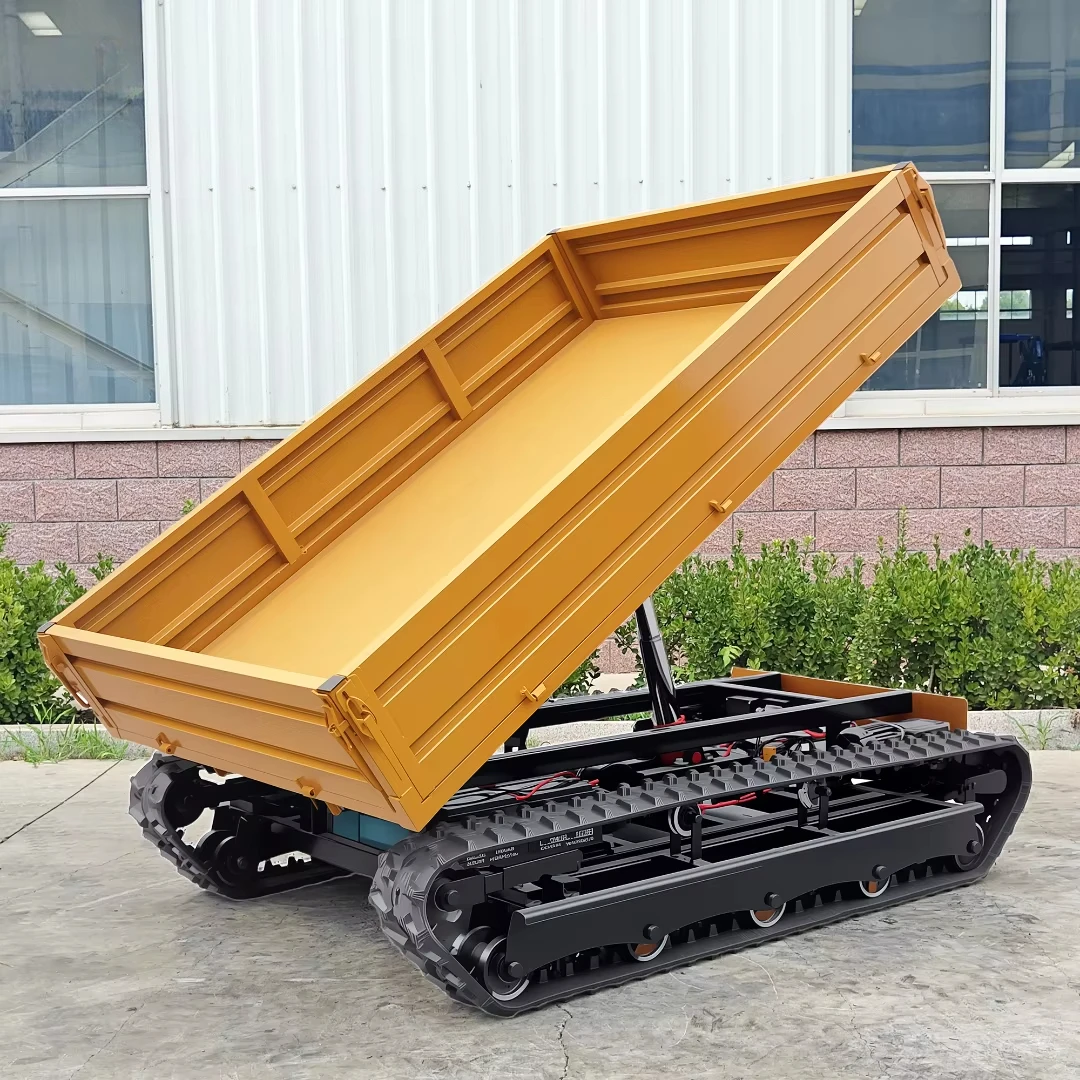 D-1200 ناقل كهربائي للتحكم عن بعد لجميع التضاريس مع المواد المزرعة في البستان