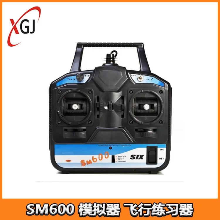 Flight Simulator 6 Channel SM600 For FMS Supports G4 G3.5 Phoenix 2.5 XTR5.0 RC Model Training Simulation Advanced Technology