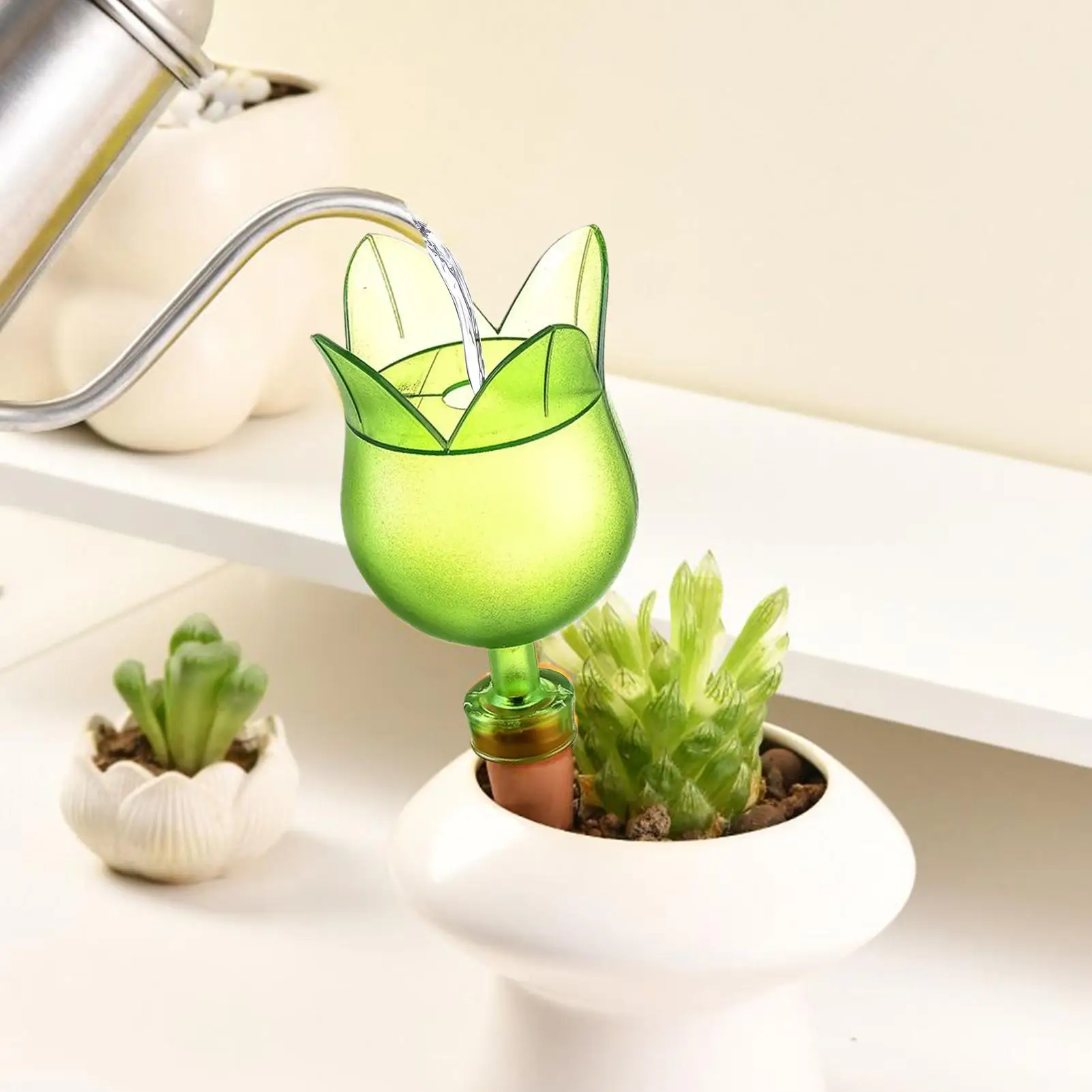 Self Watering Spikes Indoor Automatic Flower Plant Watering Stakes Slow Release Irrigation System For Ceramic Pots Stakes