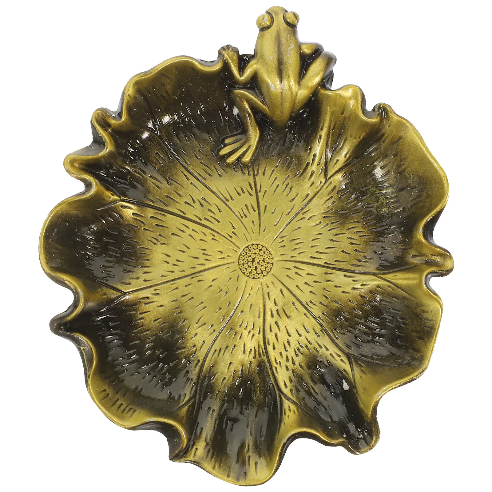 

Металлическая декоративная чаша для чернил в форме лягушки, многофункциональный поднос для каллиграфии и живописи, китайская чернильница