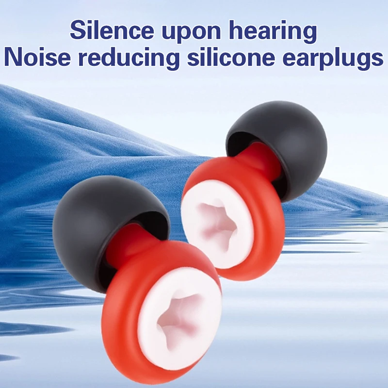 Tappi per le orecchie insonorizzati in Silicone Ultra resistenti tappi per le orecchie con riduzione del rumore immersivo Silent Acce